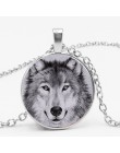 Hot! Moda Vintage Nordic czary wilk łańcuch nowość zwierząt fajny wilk sweter uchwyt na łańcuszek prezent naszyjnik wisiorek biż