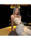 Nibber sexy głęboki dekolt czarne krótkie bluzki kobiety camisole 2020 wiosna nowy gorący dziki odzież domowa główna ulica rozry
