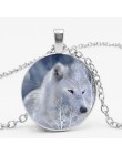 Hot! Moda Vintage Nordic czary wilk łańcuch nowość zwierząt fajny wilk sweter uchwyt na łańcuszek prezent naszyjnik wisiorek biż