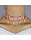 Serce strzałka cz łańcuch tenisowy z luksusowym kroplówki cz motylkowe wisiorki choker naszyjniki iced out bling hip hop kobiety