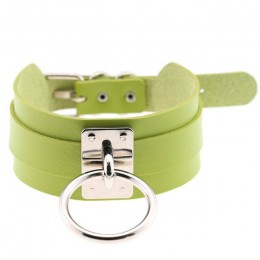 Harajuku ponadgabarytowych Choker naszyjnik Sexy Pu skóra kobiety kołnierz Bondage Goth pas Choker gotycki naszyjnik biżuteria p