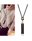 2019 New Arrival wisiorek damski naszyjnik Tassel długi łańcuszek do zimowego swetra naszyjnik naszyjnik sprzedaż hurtowa