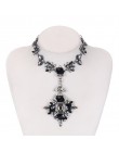 2020 lato geometryczna moda Choker kryształowy naszyjnik kobiety ślub Boho oświadczenie naszyjnik niestandardowy Chocker biżuter
