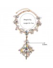 2020 lato geometryczna moda Choker kryształowy naszyjnik kobiety ślub Boho oświadczenie naszyjnik niestandardowy Chocker biżuter
