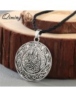 Viking Valknut wisiorek męski naszyjnik kobiety okrągłe pogańskich religijnych mężczyzna mężczyzna słowiańskich srebrny biżuteri