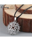 Viking Valknut wisiorek męski naszyjnik kobiety okrągłe pogańskich religijnych mężczyzna mężczyzna słowiańskich srebrny biżuteri