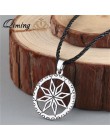 Viking Valknut wisiorek męski naszyjnik kobiety okrągłe pogańskich religijnych mężczyzna mężczyzna słowiańskich srebrny biżuteri