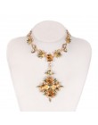 2020 lato geometryczna moda Choker kryształowy naszyjnik kobiety ślub Boho oświadczenie naszyjnik niestandardowy Chocker biżuter