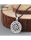 Viking Valknut wisiorek męski naszyjnik kobiety okrągłe pogańskich religijnych mężczyzna mężczyzna słowiańskich srebrny biżuteri