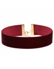 KMVEXO 2020 Bijoux Sexy Harajuku aksamitne kobiety biżuteria Gothic Choker naszyjnik w stylu Vintage aksamitne skórzane Collares