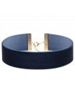 KMVEXO 2020 Bijoux Sexy Harajuku aksamitne kobiety biżuteria Gothic Choker naszyjnik w stylu Vintage aksamitne skórzane Collares
