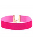 KMVEXO 2020 Bijoux Sexy Harajuku aksamitne kobiety biżuteria Gothic Choker naszyjnik w stylu Vintage aksamitne skórzane Collares
