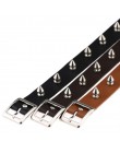 Ahmed Harajuku Spike nit Choker obroża pasek kobiety Pu skóra Goth naszyjnik dla kobiet do klubu na imprezę Chocker Sexy gotycka