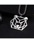 Teamer Wolf naszyjnik mężczyźni kobiety Punk stal nierdzewna 316L wisiorek z motywem zwierzęcym piwo kot królik Box Chain Collar