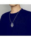 Teamer Wolf naszyjnik mężczyźni kobiety Punk stal nierdzewna 316L wisiorek z motywem zwierzęcym piwo kot królik Box Chain Collar