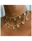 Serce strzałka cz łańcuch tenisowy z luksusowym kroplówki cz motylkowe wisiorki 32 + 10cm choker naszyjniki iced out bling wielo