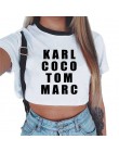 Letnia moda Harajuku seksowny tank krótki top biały T Shirt ubrania kobiety śliczny nadruk z myszką Croptop z krótkim rękawem