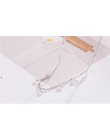 925 ze srebra wysokiej próby z cyrkonią tassel naszyjniki dla kobiet długi naszyjnik statement moda sterling-srebrny-biżuteria