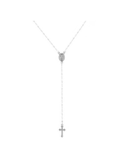Abayabay długa spersonalizowana dla dziewczyny krzyż naszyjnik łańcuch kobiety żółte złoto kolorowy wisiorek TRENDY Collares nas