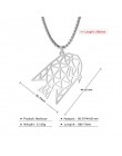 Teamer Wolf naszyjnik mężczyźni kobiety Punk stal nierdzewna 316L wisiorek z motywem zwierzęcym piwo kot królik Box Chain Collar