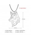 Teamer Wolf naszyjnik mężczyźni kobiety Punk stal nierdzewna 316L wisiorek z motywem zwierzęcym piwo kot królik Box Chain Collar