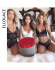 Ellolace lato koronkowe Body kobiety kwiatowy haft głębokie V Neck Sexy Body Dot Patchwork kombinezon kombinezony 2019 Femlae Bo