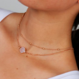 Tenande nowe mody serce naszyjniki z kryształem liść księżyc Choker naszyjniki wisiorki dla kobiet plaża styl komunikat biżuteri