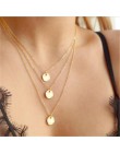Tenande nowe mody serce naszyjniki z kryształem liść księżyc Choker naszyjniki wisiorki dla kobiet plaża styl komunikat biżuteri