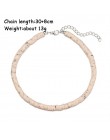 Donarsei 2019 New Fashion miękka ceramika Choker naszyjnik dla kobiet czeski regulowany kolorowa glina obroża naszyjnik biżuteri