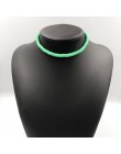 Donarsei 2019 New Fashion miękka ceramika Choker naszyjnik dla kobiet czeski regulowany kolorowa glina obroża naszyjnik biżuteri