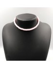 Donarsei 2019 New Fashion miękka ceramika Choker naszyjnik dla kobiet czeski regulowany kolorowa glina obroża naszyjnik biżuteri