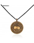 Dawapara potrójna bogini księżyca Wicca Pentagram magia nadprzyrodzone Amulet naszyjnik kobiety drzewo życia księżyc naszyjniki 