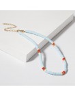 Donarsei 2019 New Fashion miękka ceramika Choker naszyjnik dla kobiet czeski regulowany kolorowa glina obroża naszyjnik biżuteri