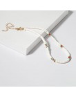 Donarsei 2019 New Fashion miękka ceramika Choker naszyjnik dla kobiet czeski regulowany kolorowa glina obroża naszyjnik biżuteri