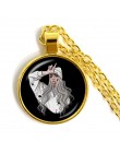 Popularne młoda piosenkarka Billie Eilish naszyjnik obraz muzyka hip-hop 25mm wisiorek ze szklanym kaboszonem biżuteria dla fanó
