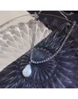 2020 moda Choker naszyjnik kobiety artystyczny kryształ barokowy naszyjniki z pereł i wisiorki Wedding Party biżuteria Handmade