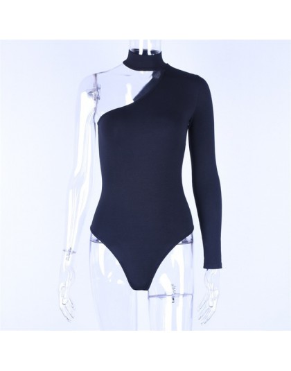Hugcitar bawełna halter jedno ramię sexy body kobiety new fashion 2019 zima wiosna jednolita sukienka typu bodycon casual body z