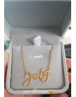 V przyciągaj spersonalizowana nazwa własna naszyjnik dla kobiet dostosowane Cursive tabliczka znamionowa Handmade Choker najleps