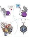 Nowa biżuteria aromaterapia Dragonfly naszyjnik drzewo życia Vintage otwarte medaliony wisiorki perfumy dyfuzor olejków eteryczn