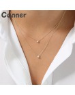 925 Sterling srebrny naszyjnik Rhinestone kryształowe naszyjniki dla kobiet Cubic cyrkon Choker naszyjniki ślubne Collier Femme 