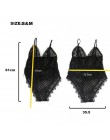 Sexy koronkowe Body damski Bodycon kombinezon lato wyciąć pajacyki klub kobiet kombinezon Body na ramiączkach kombinezony Femini