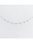 2019 Moda Boho wisiorki Collier Femme łańcuch kołnierz Collares De Moda gwiazda naszyjnik kobiety Choker Kolye złoty srebrzysty 