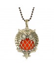 Nowa biżuteria aromaterapia Dragonfly naszyjnik drzewo życia Vintage otwarte medaliony wisiorki perfumy dyfuzor olejków eteryczn