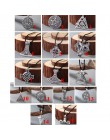 CHENGXUN Guidepost kompas naszyjnik talizman Viking starszy Futhark wisiorek Valknut Pagan Amulet Vegvisir skandynawski Norse pr
