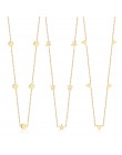 LUXUSTEEL obroże trójkąty naszyjniki ze stali nierdzewnej 35cm + 15cm Choker naszyjniki Bijoux Mujer geometria biżuteria przyjac