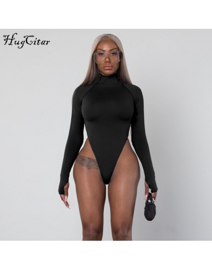 Hugcitar z długim rękawem na szyję neon bodycon sexy body bożonarodzeniowe 2019 jesienno-zimowa moda damska casual slim fit body