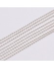 5 m/partia 1.2 1.5 2 mm metalowa kula łańcuszki z koralików luzem złoty/czarny/srebrny Link łańcuchy dla Diy naszyjniki bransole