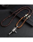 2020 nowy Handmade Nepal naszyjnik buddyjski Mala drewno naszyjnik z koralików i naszyjnik etniczny róg ryby długi komunikat biż