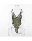 Kryptograficzna gorąca sprzedaż sheer koronkowe body kobiety backless przezroczysta siateczka łuk seksowny kombinezon 2019 catsu
