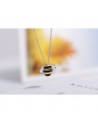 925 Sterling Silver kolor biżuteria hurtowych koreański mody słodkie Bee wykwintne kreatywny kobiet wisiorek podkreślający osobo